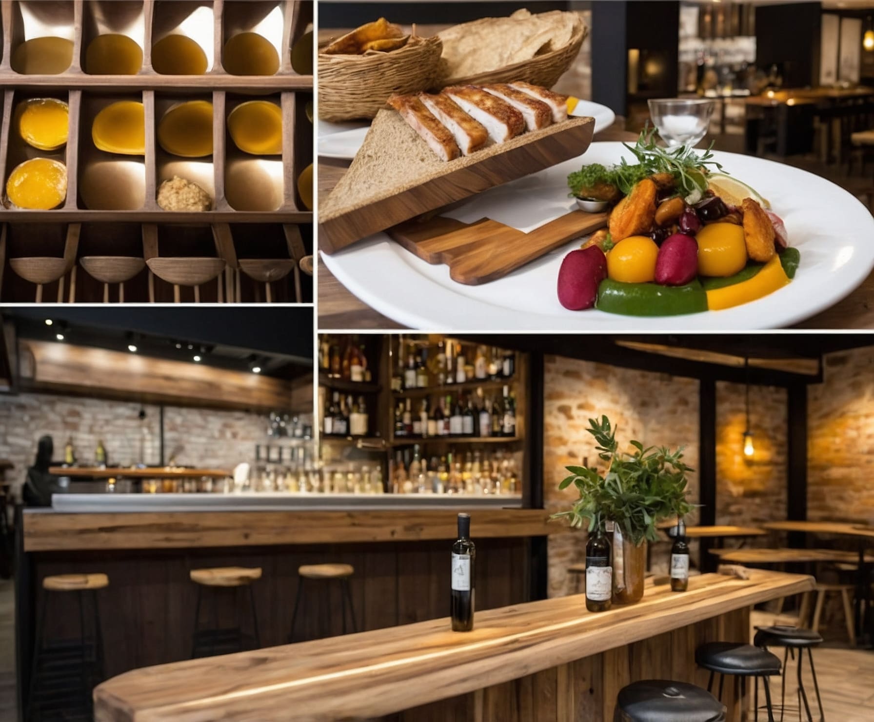 Delicias de tapas y bocadillos gourmet.